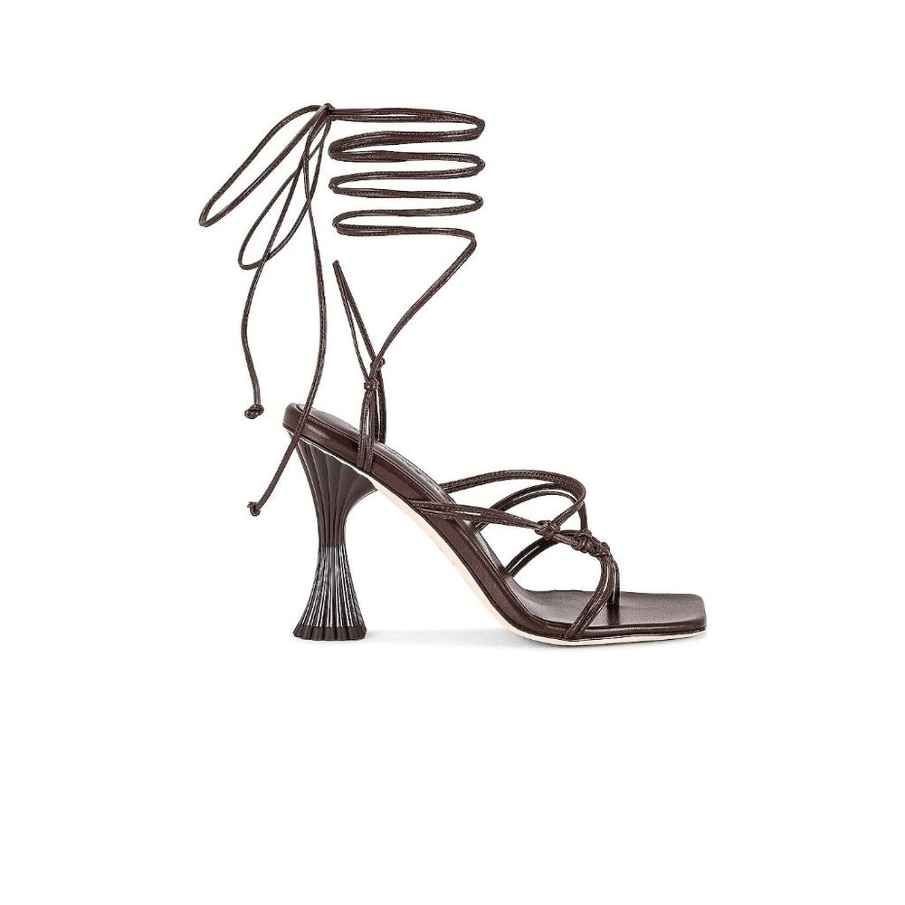 A'mmonde Atelier Kasia Sandal in Dark Oak